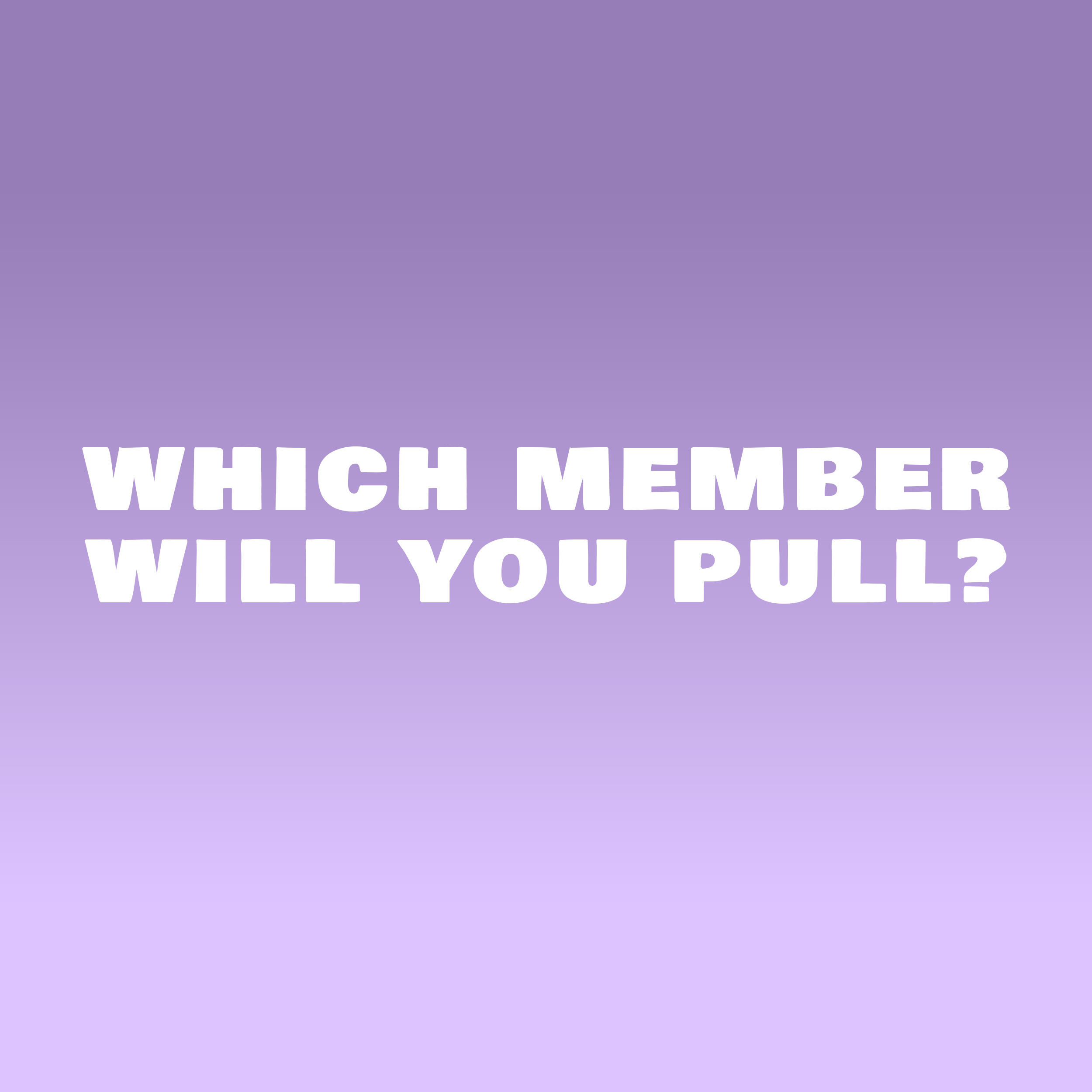 BTS Which Member